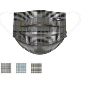 3-Ply Printed Masks OXFORD (30pcs/box)