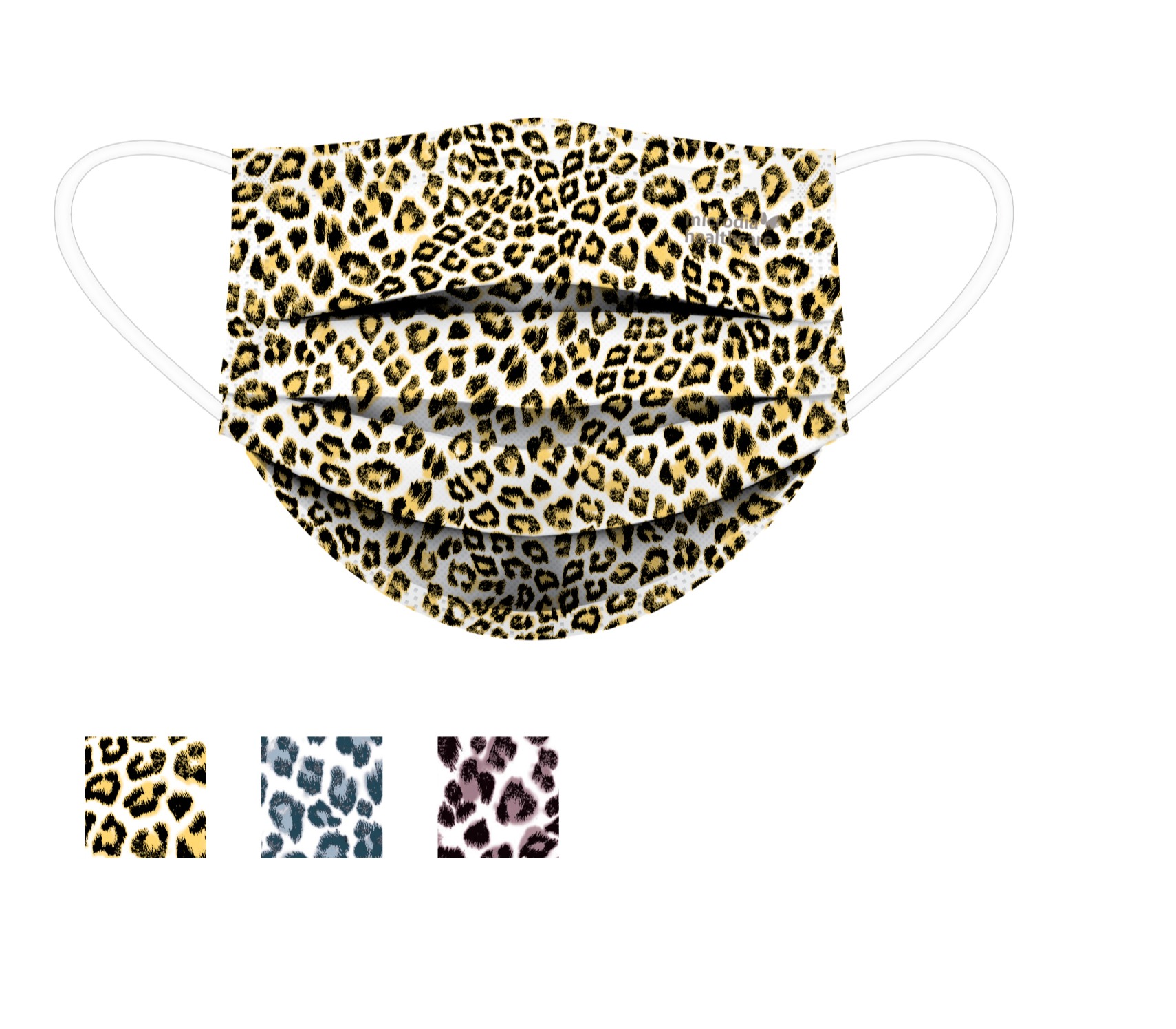 3-Ply Printed Masks ROSETTES (30pcs/box)